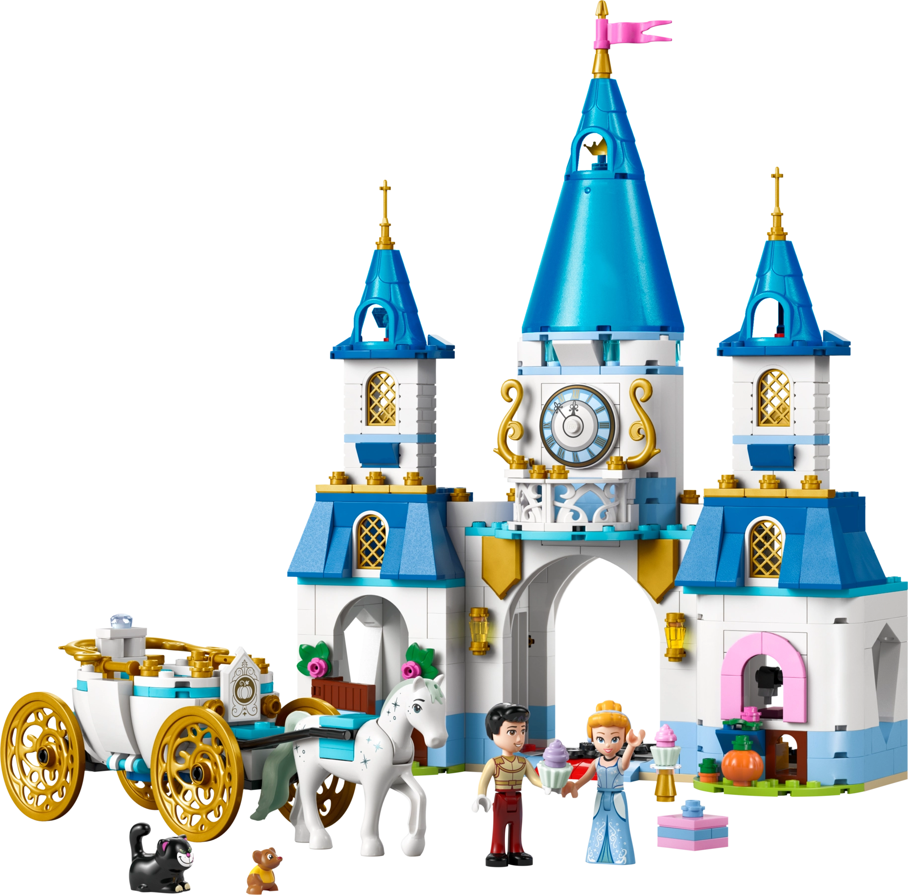 LEGO 43275 Cinderella's Castle & Horse Carriage