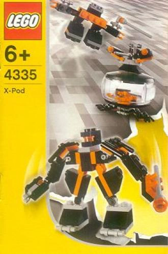 LEGO 4335 Black Robots Pod