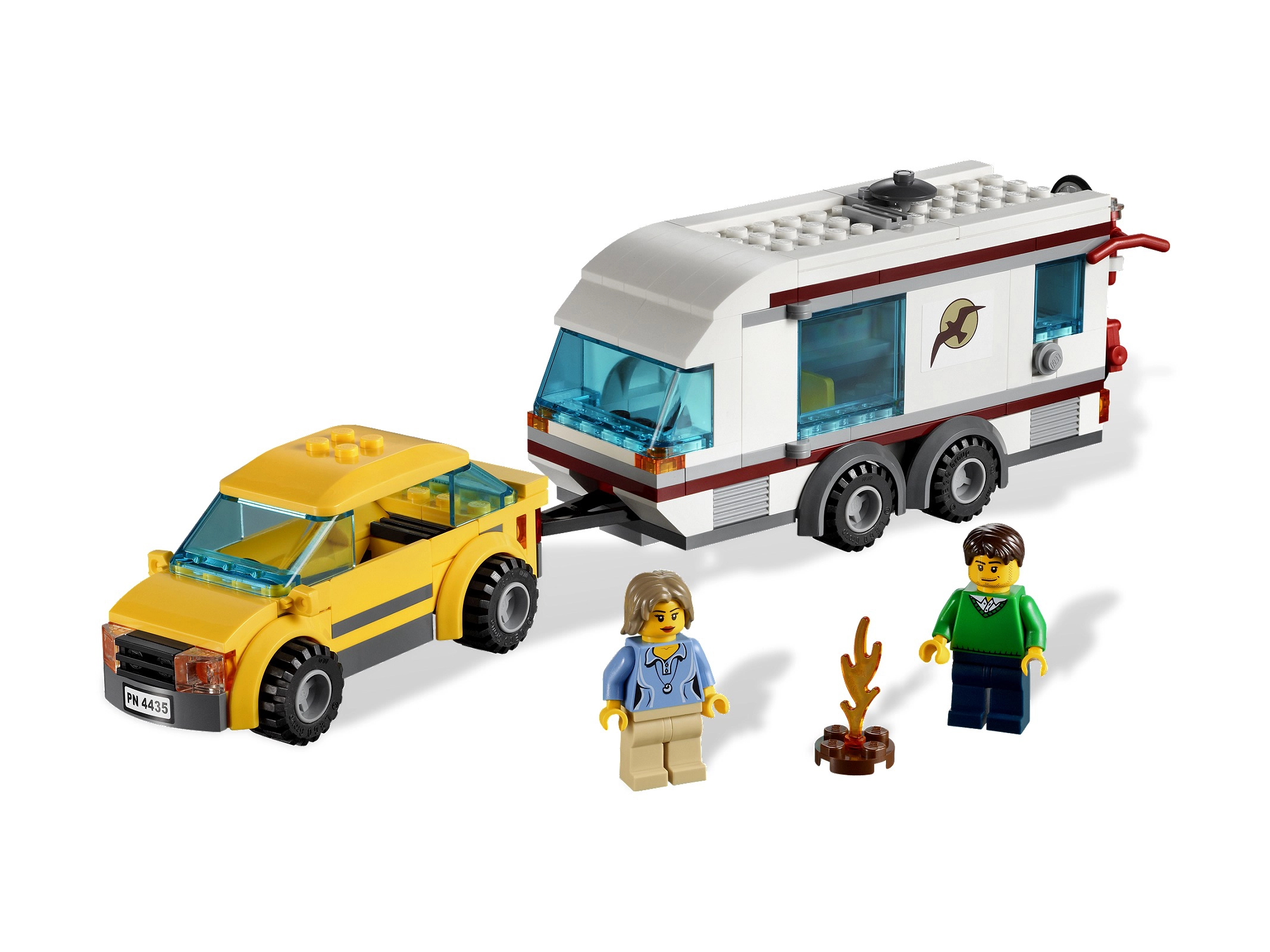 LEGO 4435 Car and Caravan