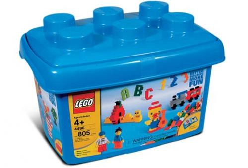 LEGO 4496 Fun with Building Tub - Reissue