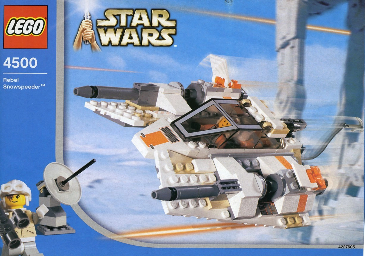 LEGO 4500 Rebel Snowspeeder [Redesign] - Blue box