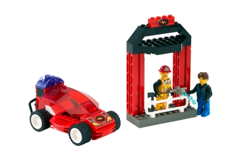 LEGO 4621 Jack Stone Red Flash Station