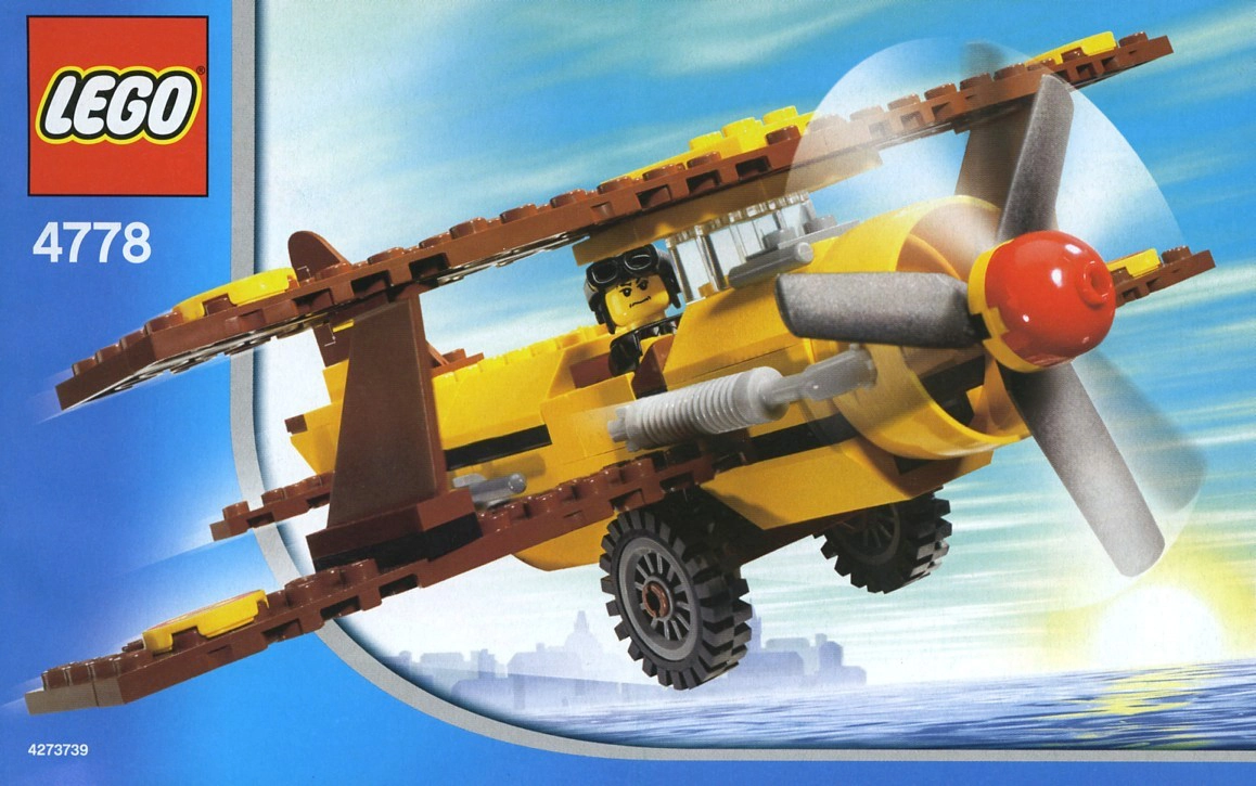 LEGO 4778 Desert Biplane