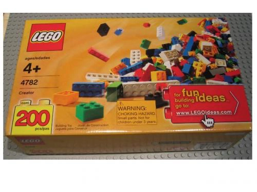 LEGO 4782 Creator 200 Piece Box of Bricks - Individual Retail Version