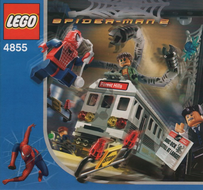 LEGO 4855 Spider-Man's Train Rescue