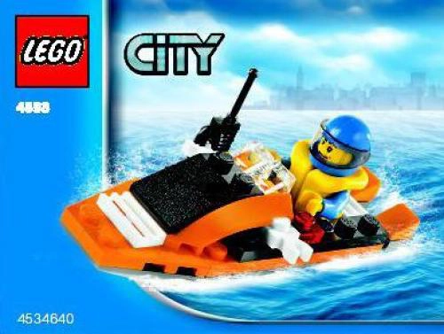 LEGO 4898 Coast Guard Boat