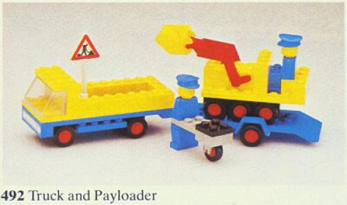 LEGO 492 Truck & Payloader