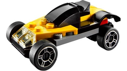 LEGO 4947 Yellow Sports Car