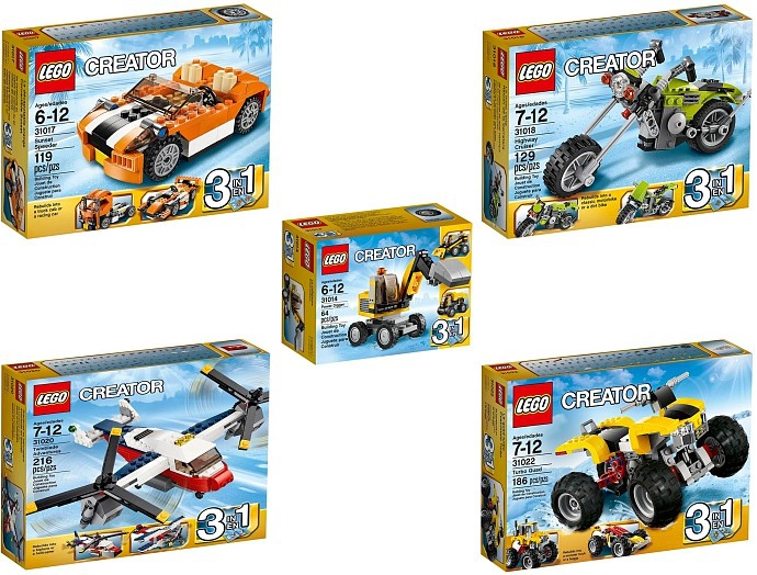 LEGO 5003836 3-in-1 Collection