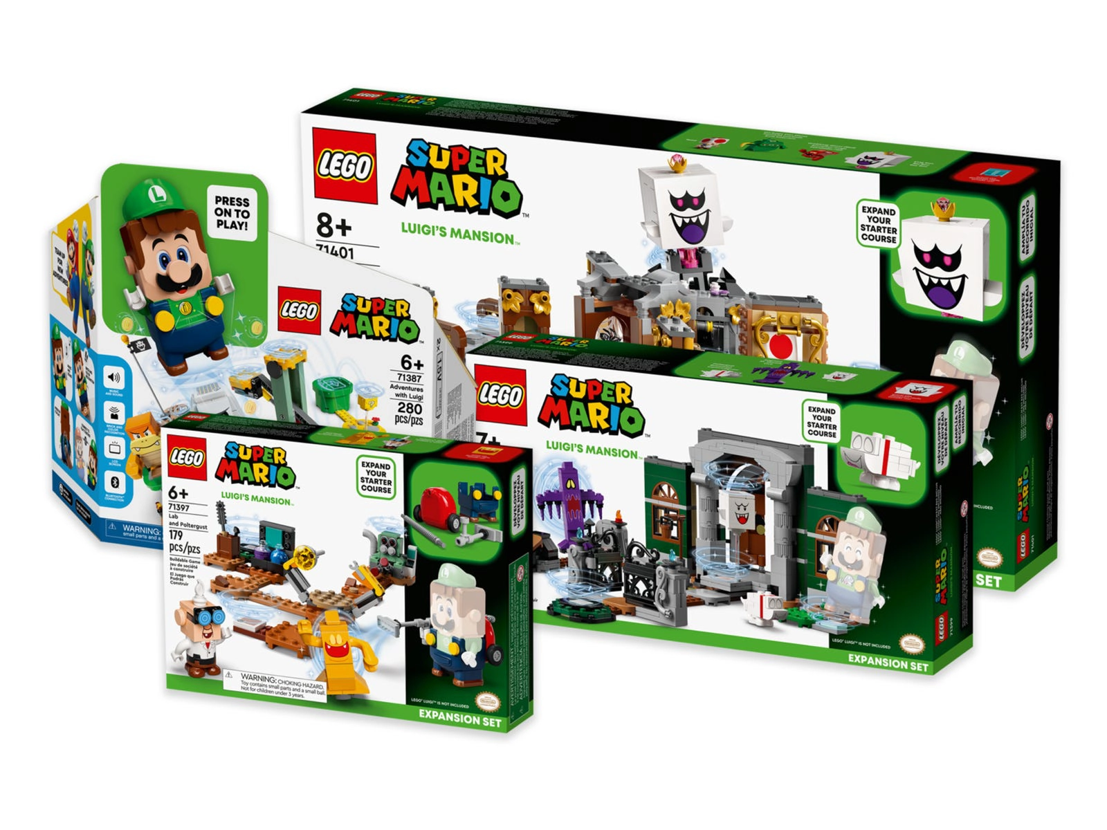 LEGO 5007337 Luigi's Mansion Madness Bundle