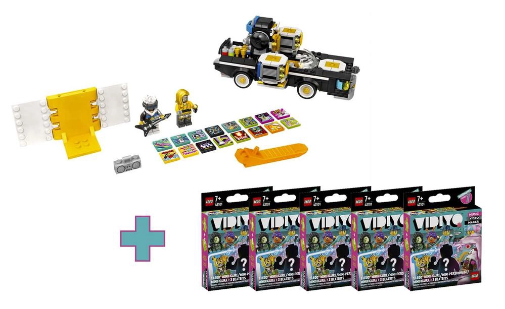 LEGO 5043106 Robo and Bandmates Bundle