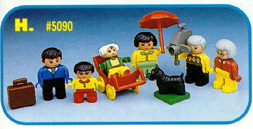 LEGO 5090 Asian Family