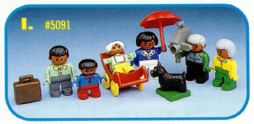 LEGO 5091 Hispanic Family