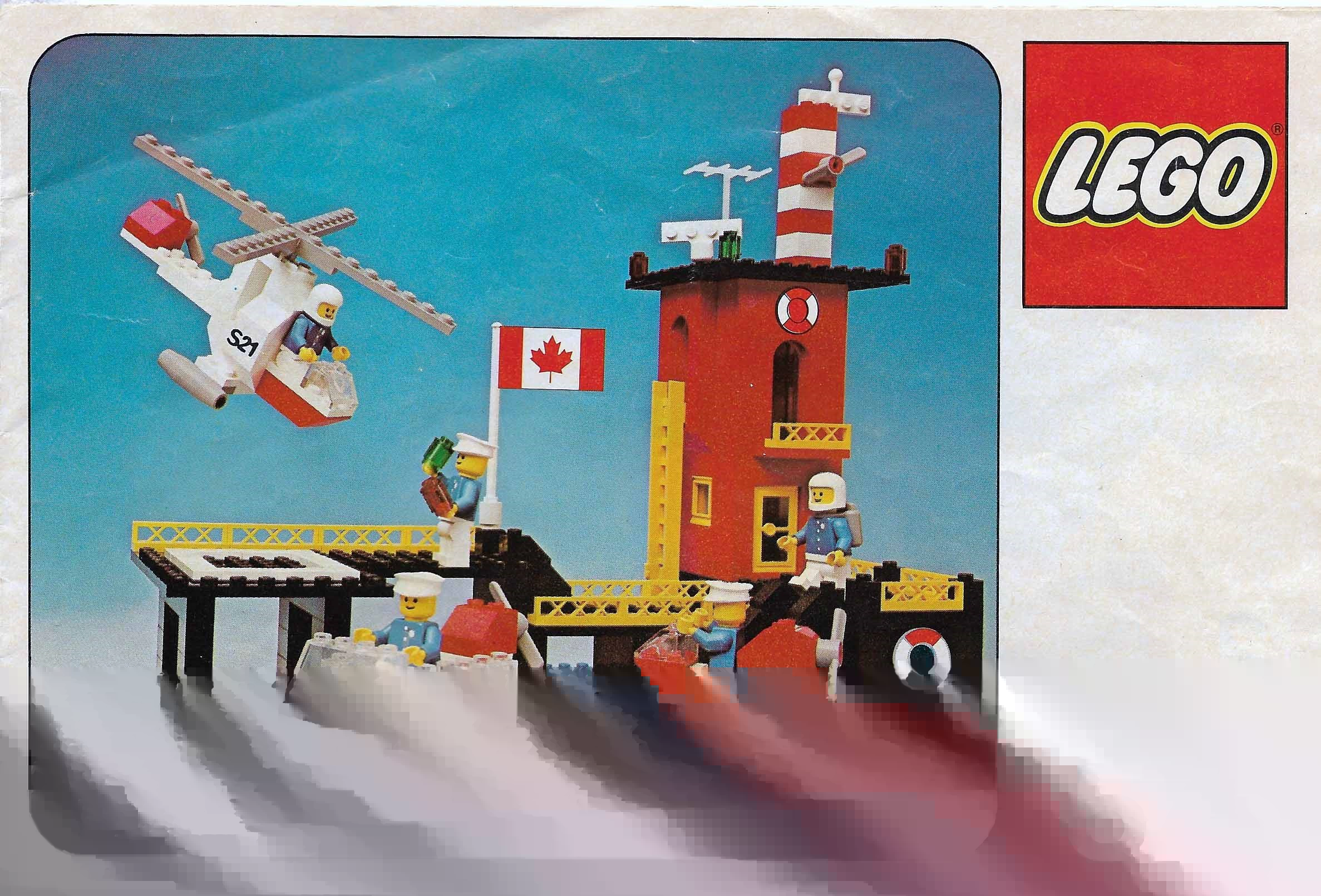 LEGO 575 Coast Guard Station (Canadian Edition)