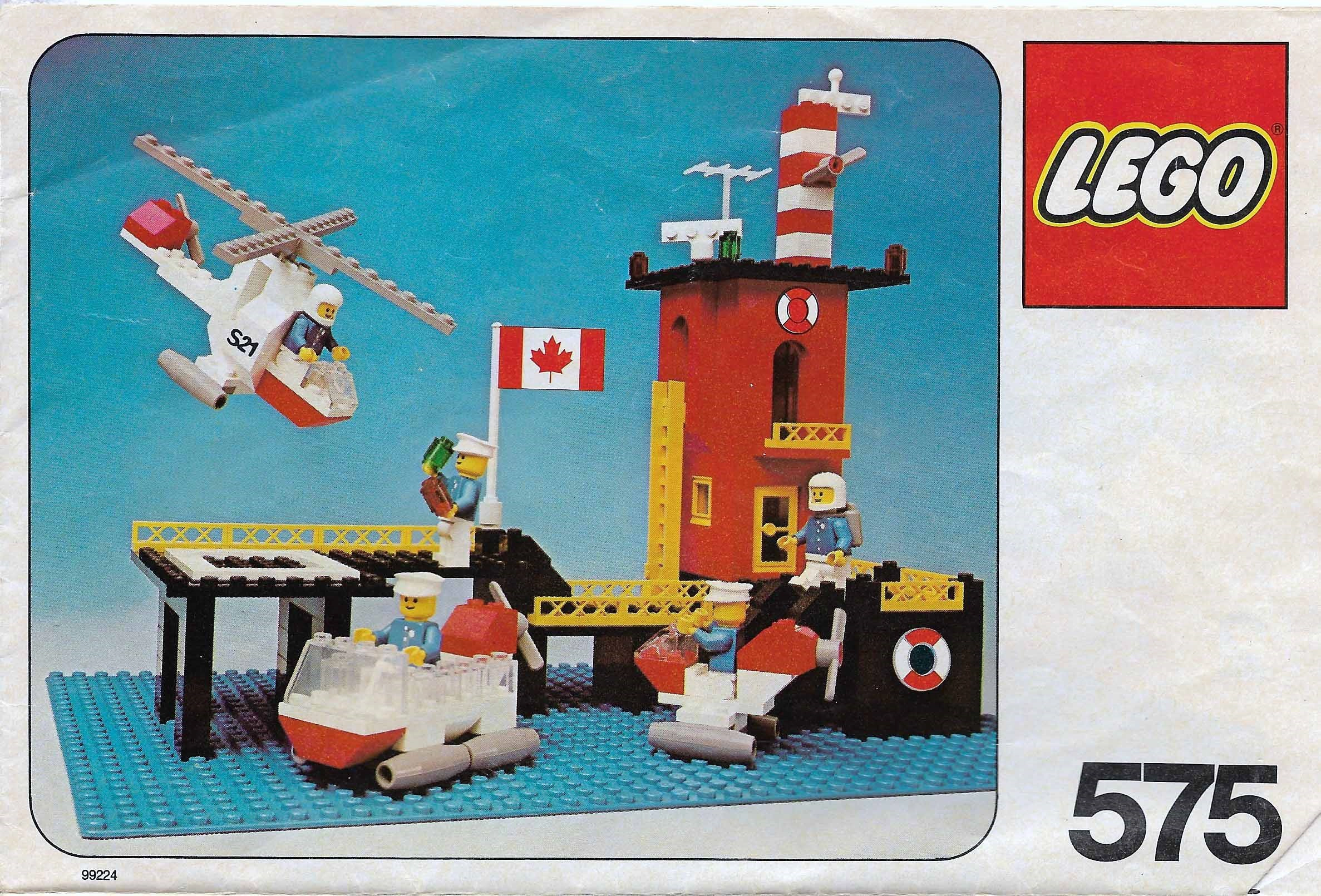 LEGO 575 Coast Guard Station (Canadian Edition)