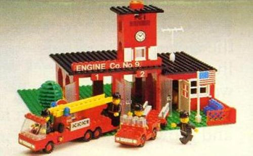 LEGO 590 Engine Co. No. 9