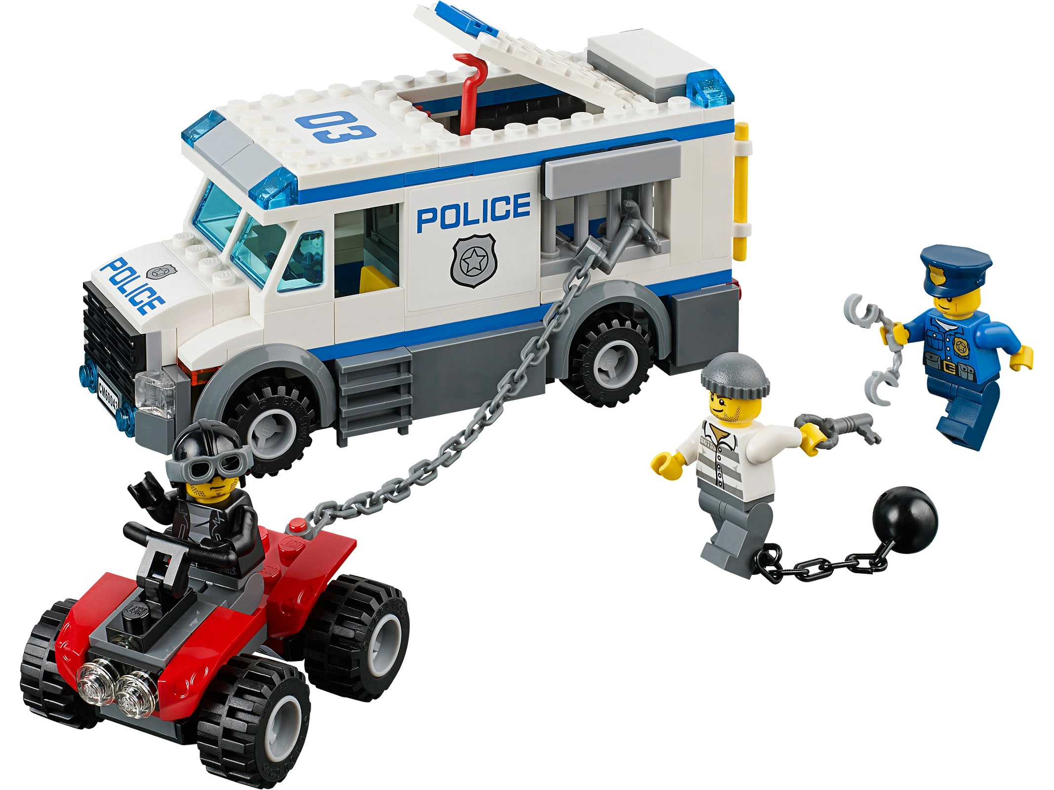 LEGO 60043 Prisoner Transporter