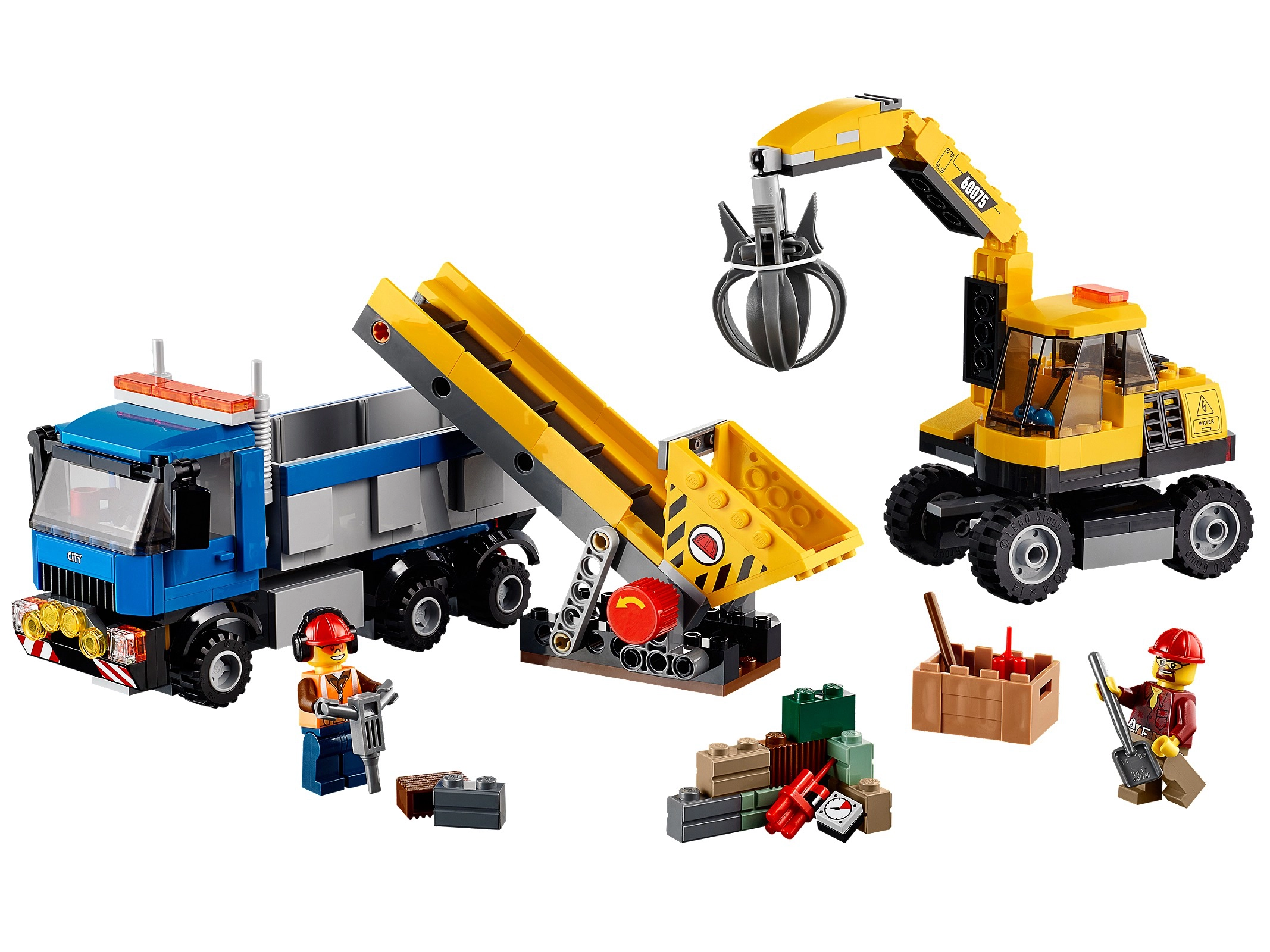 LEGO 60075 Excavator and Truck