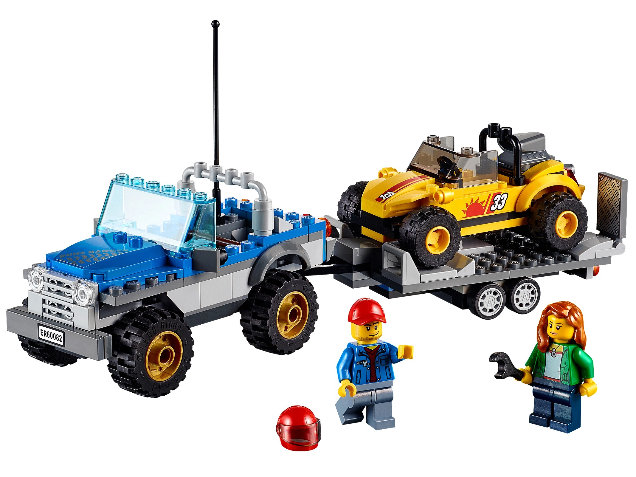 LEGO 60082 Dune Buggy Trailer