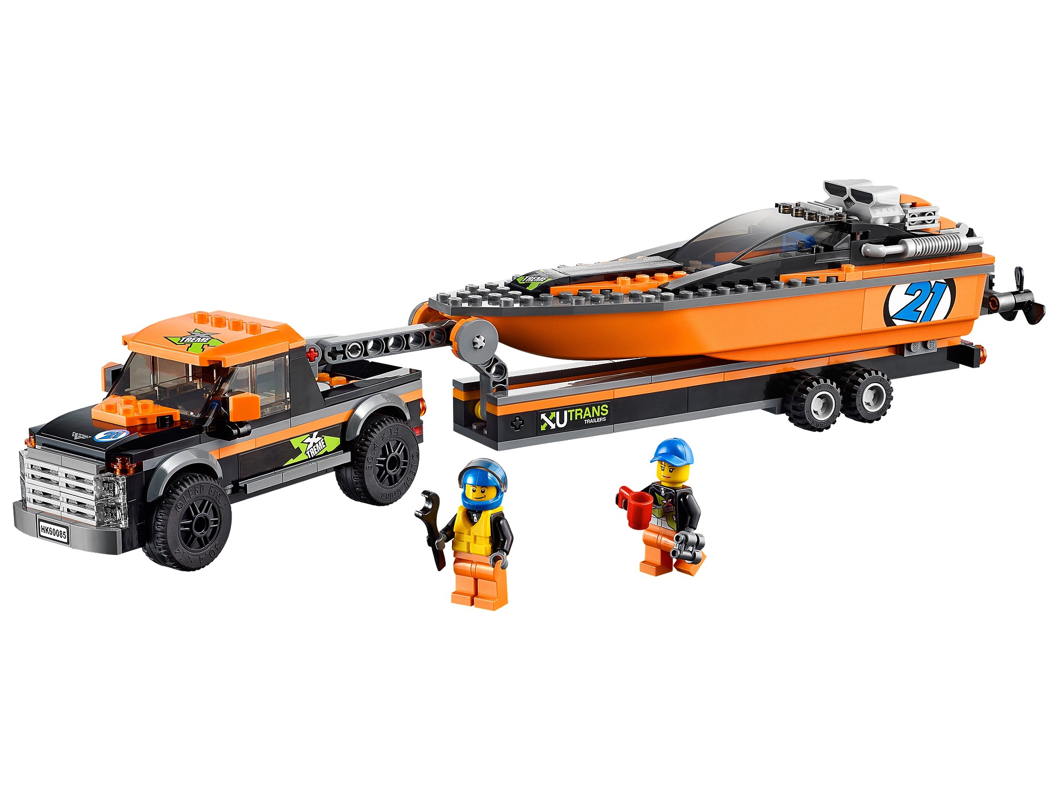 LEGO 60085 4x4 with Powerboat