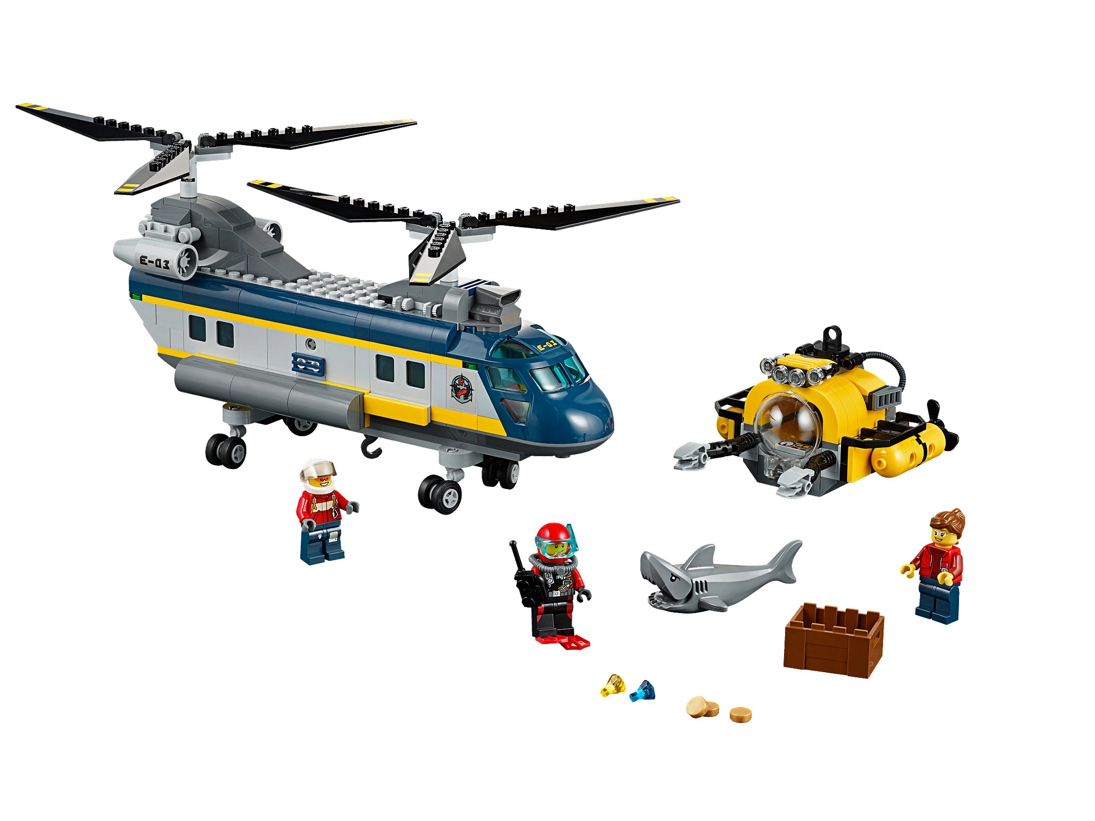 LEGO 60093 Deep Sea Helicopter