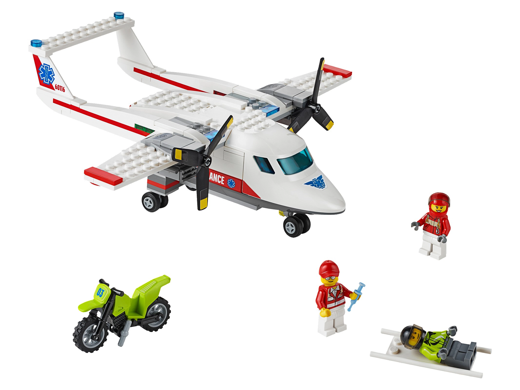 LEGO 60116 Ambulance Plane