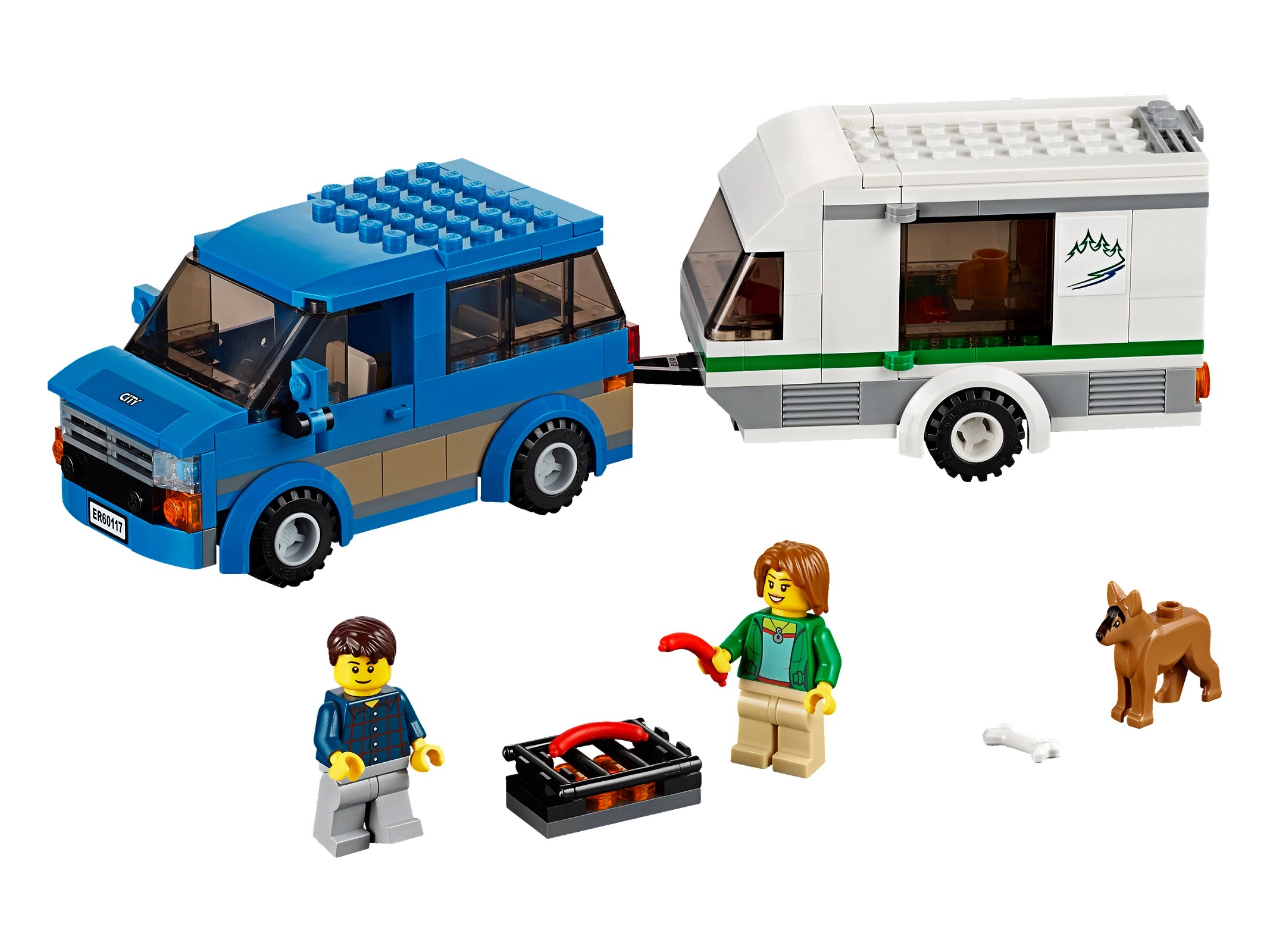 LEGO 60117 Van & Caravan