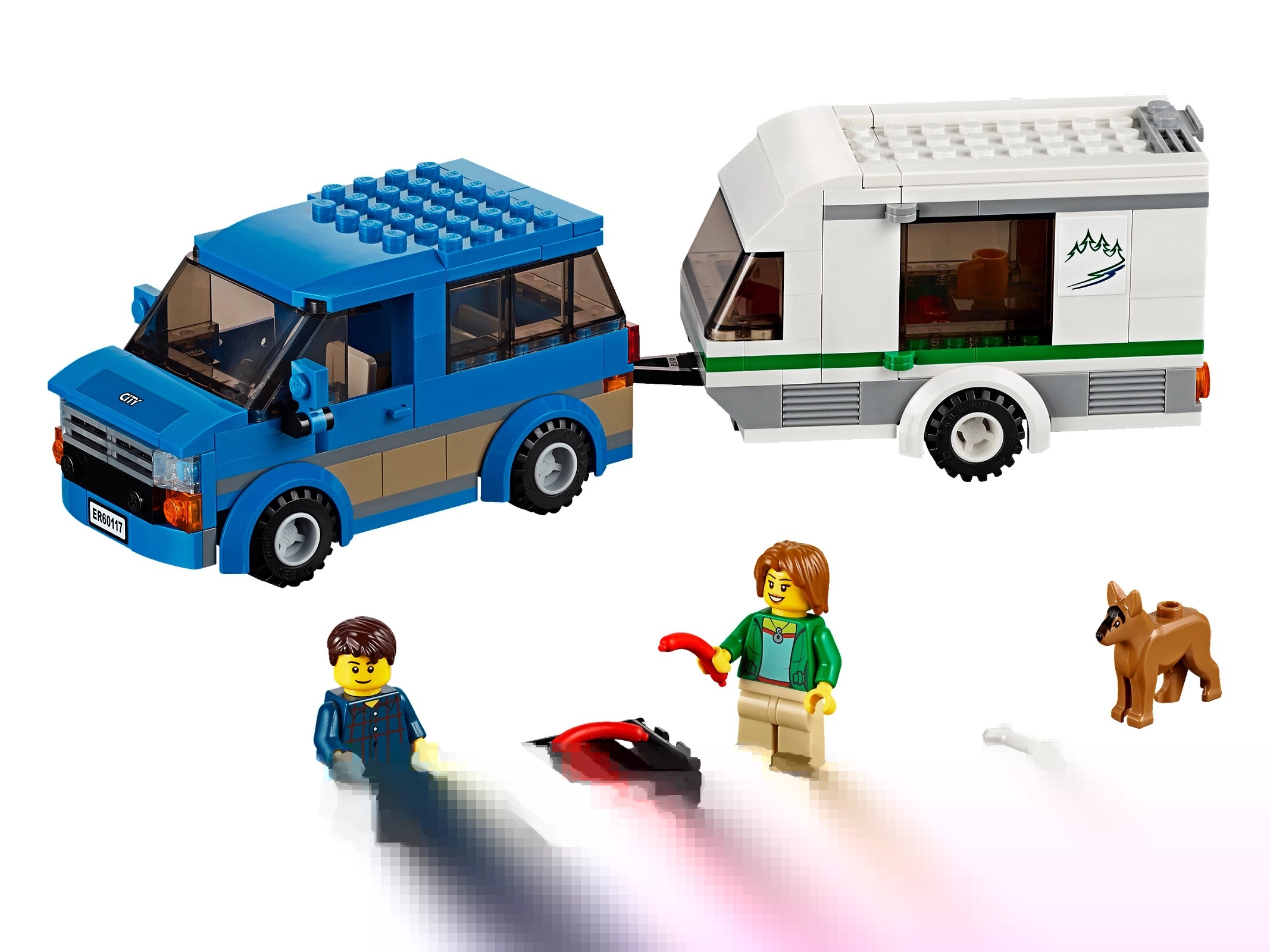 LEGO 60117 Van & Caravan