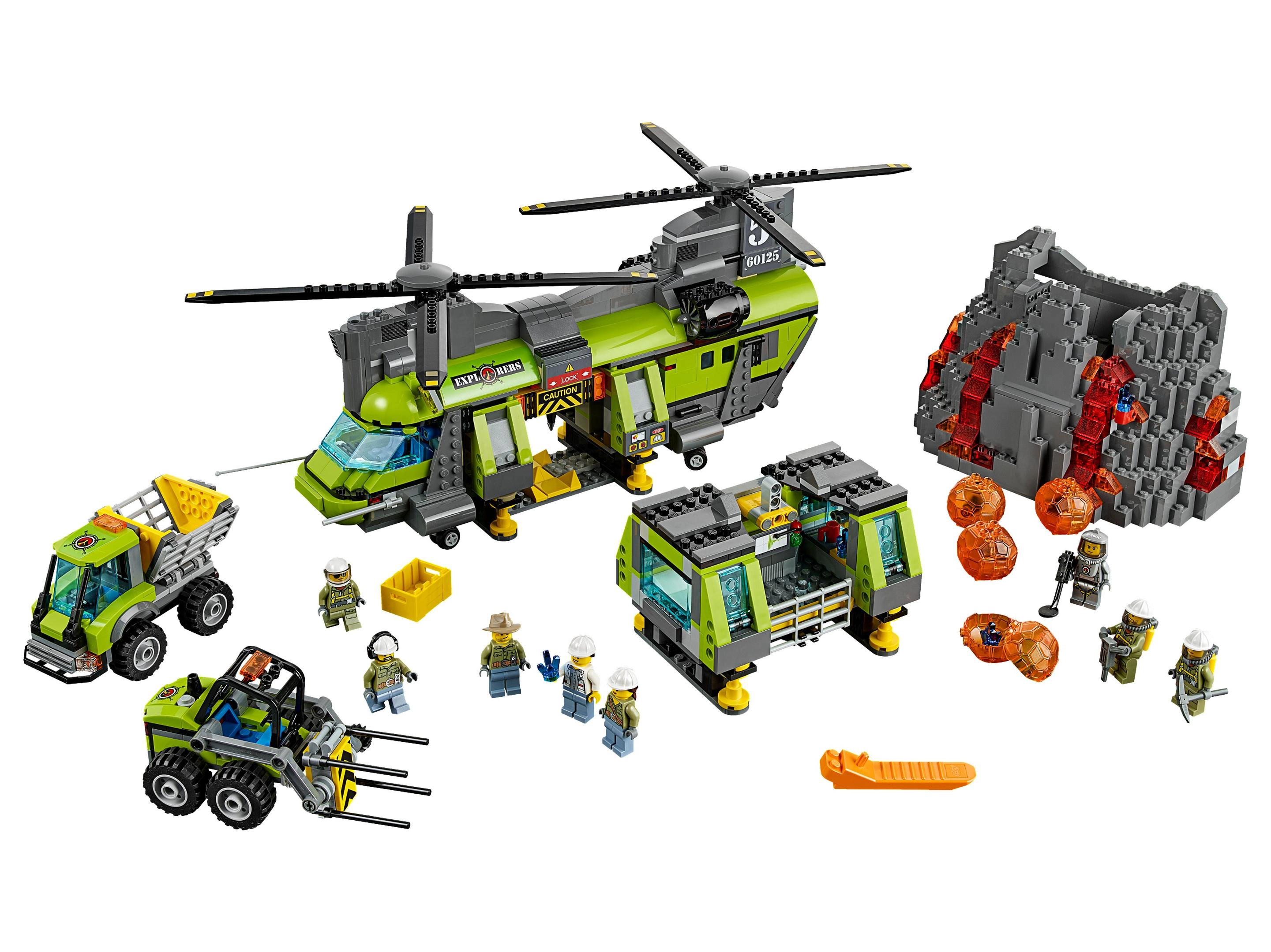 LEGO 60125 Volcano Heavy-Lift Helicopter