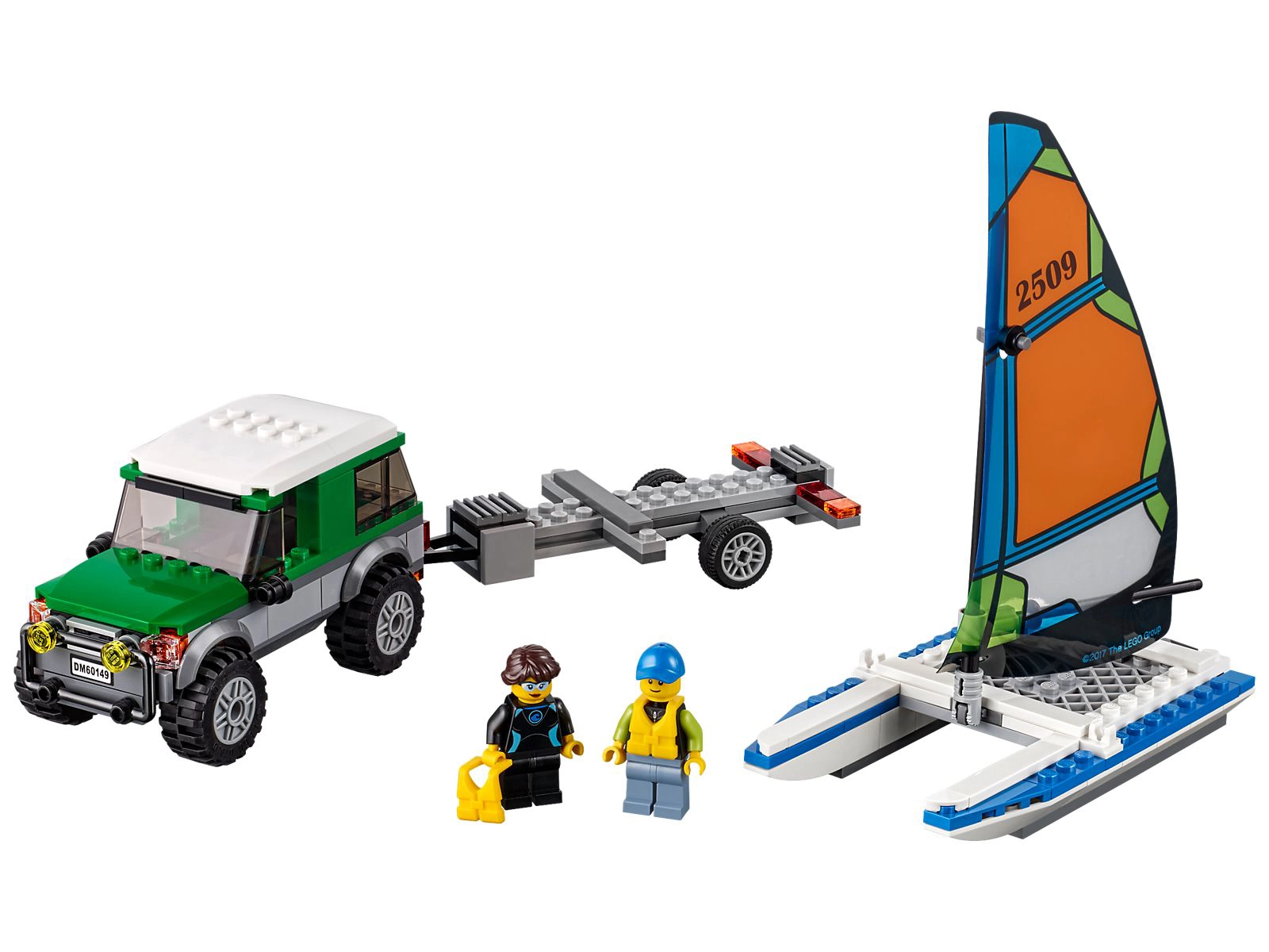 LEGO 60149 4x4 with Catamaran