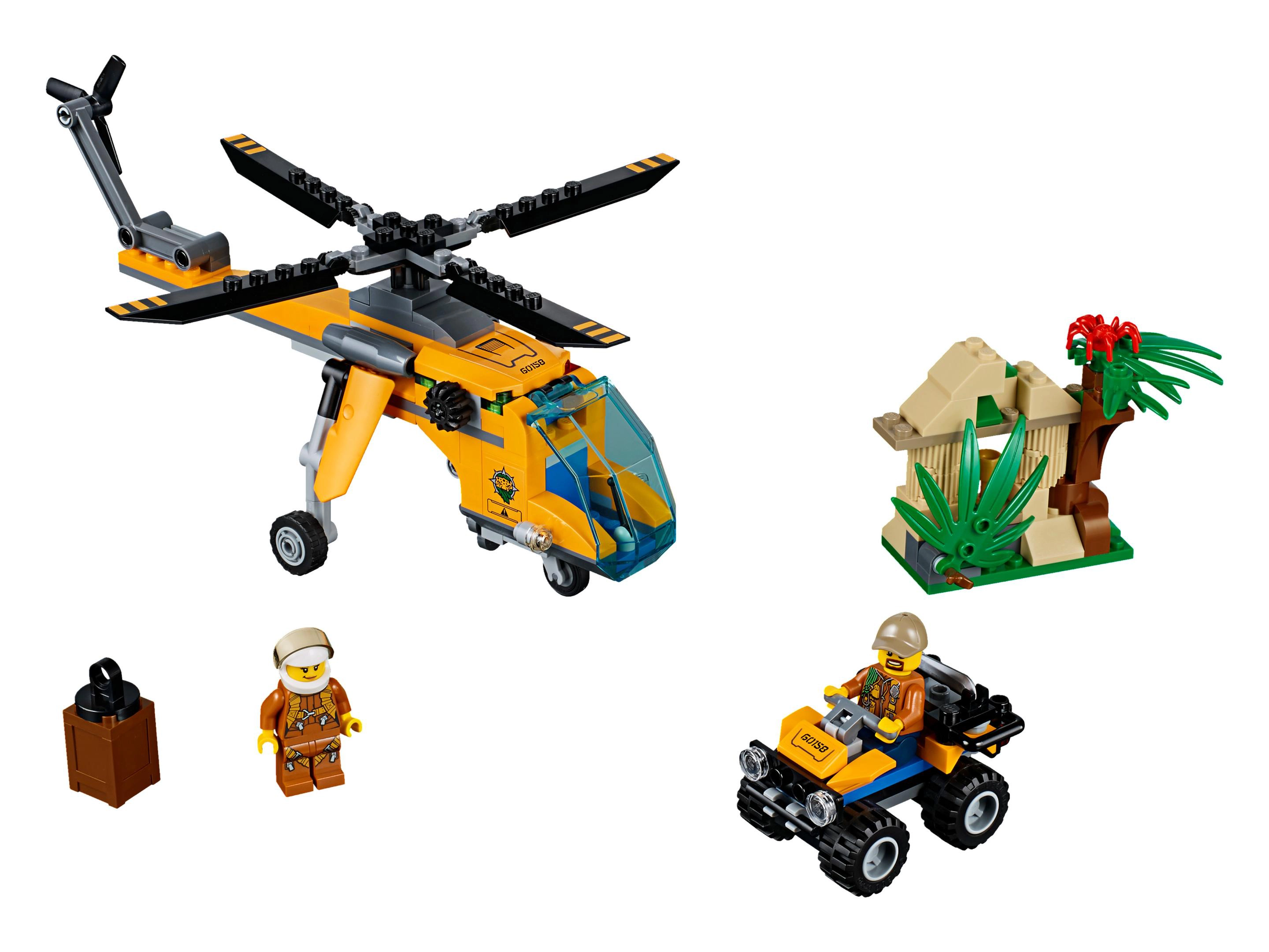 LEGO 60158 Jungle Cargo Helicopter