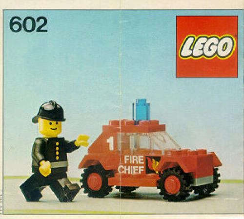 LEGO 602 Fire Chief's Car