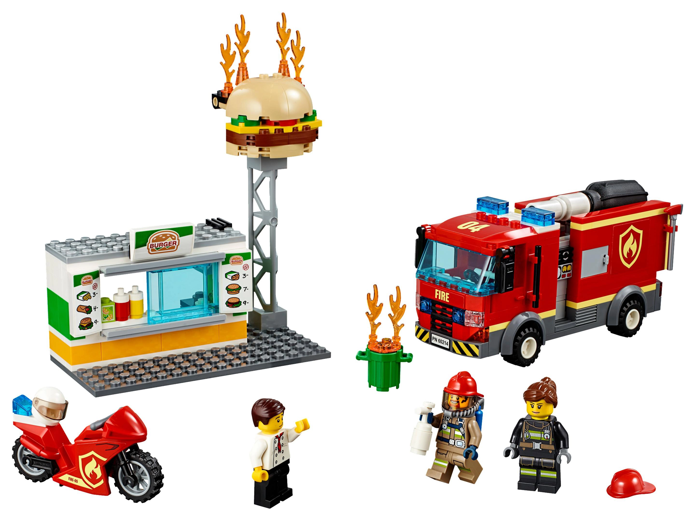 LEGO 60214 Burger Bar Fire Rescue