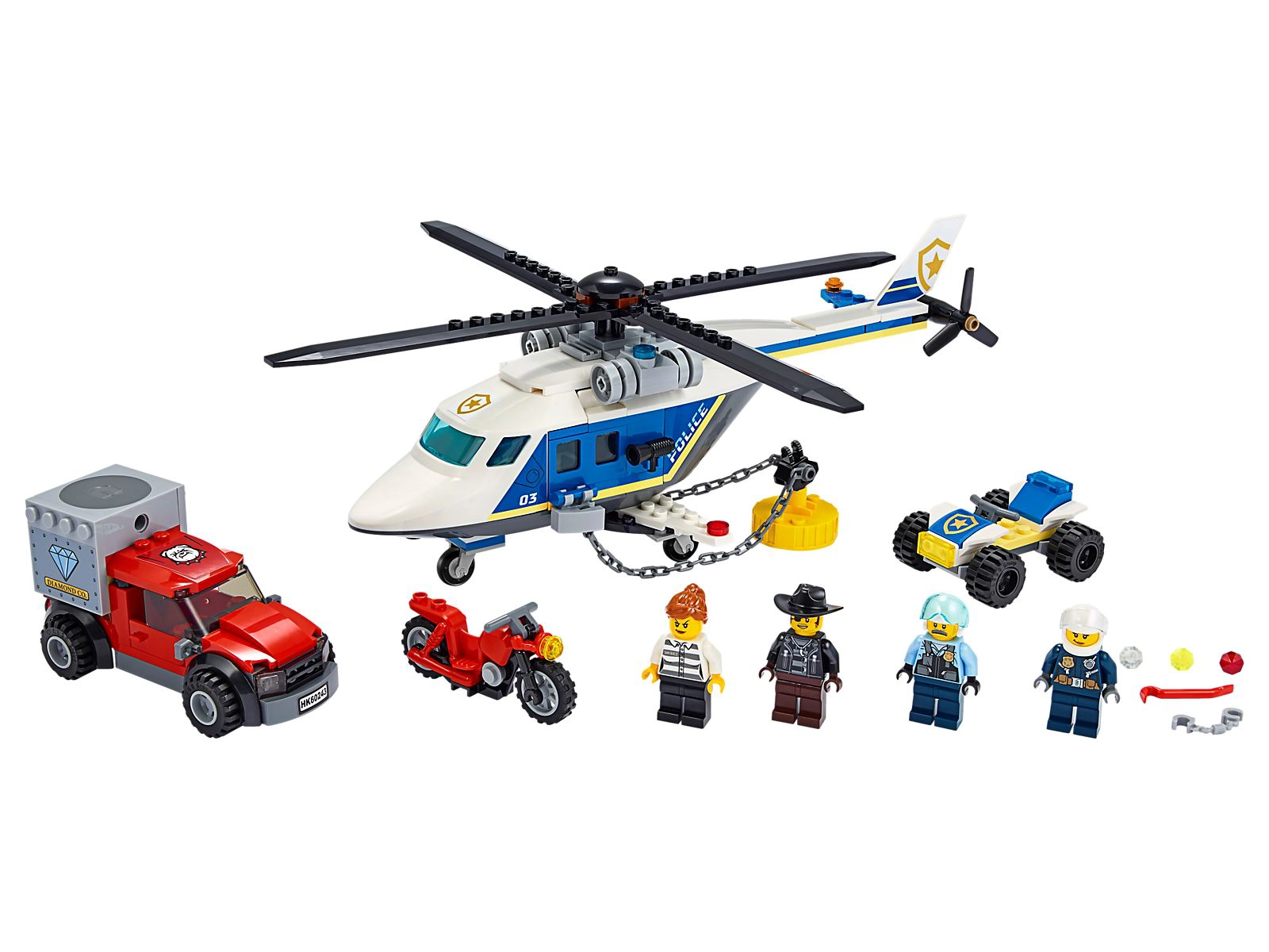 LEGO 60243 Police Helicopter Chase