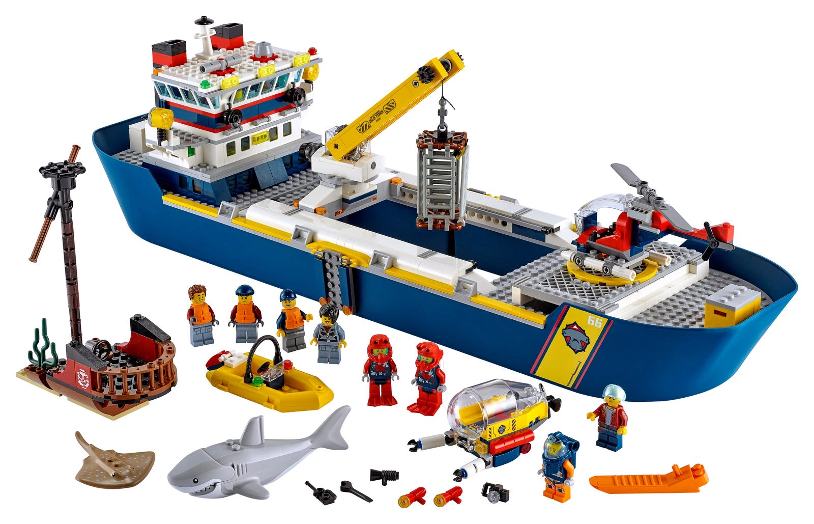 LEGO 60266 Ocean Exploration Ship