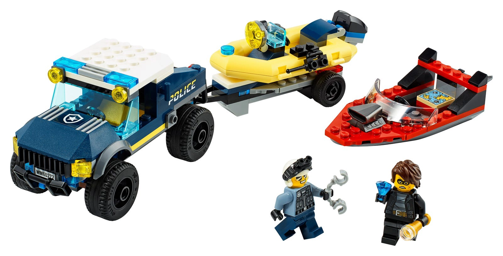 LEGO 60272 Elite Police Boat Transport