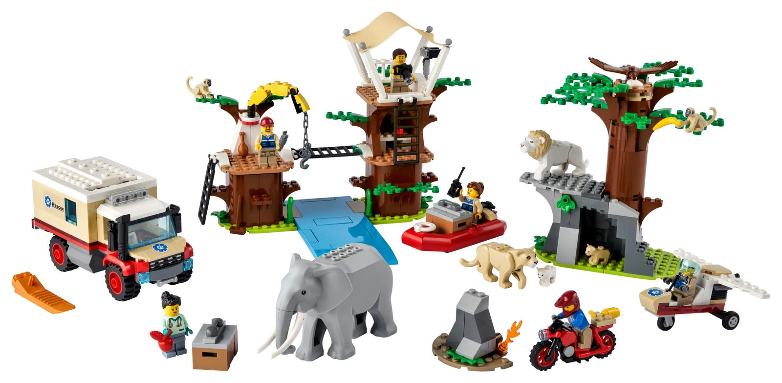 LEGO 60307 Wildlife Rescue Camp