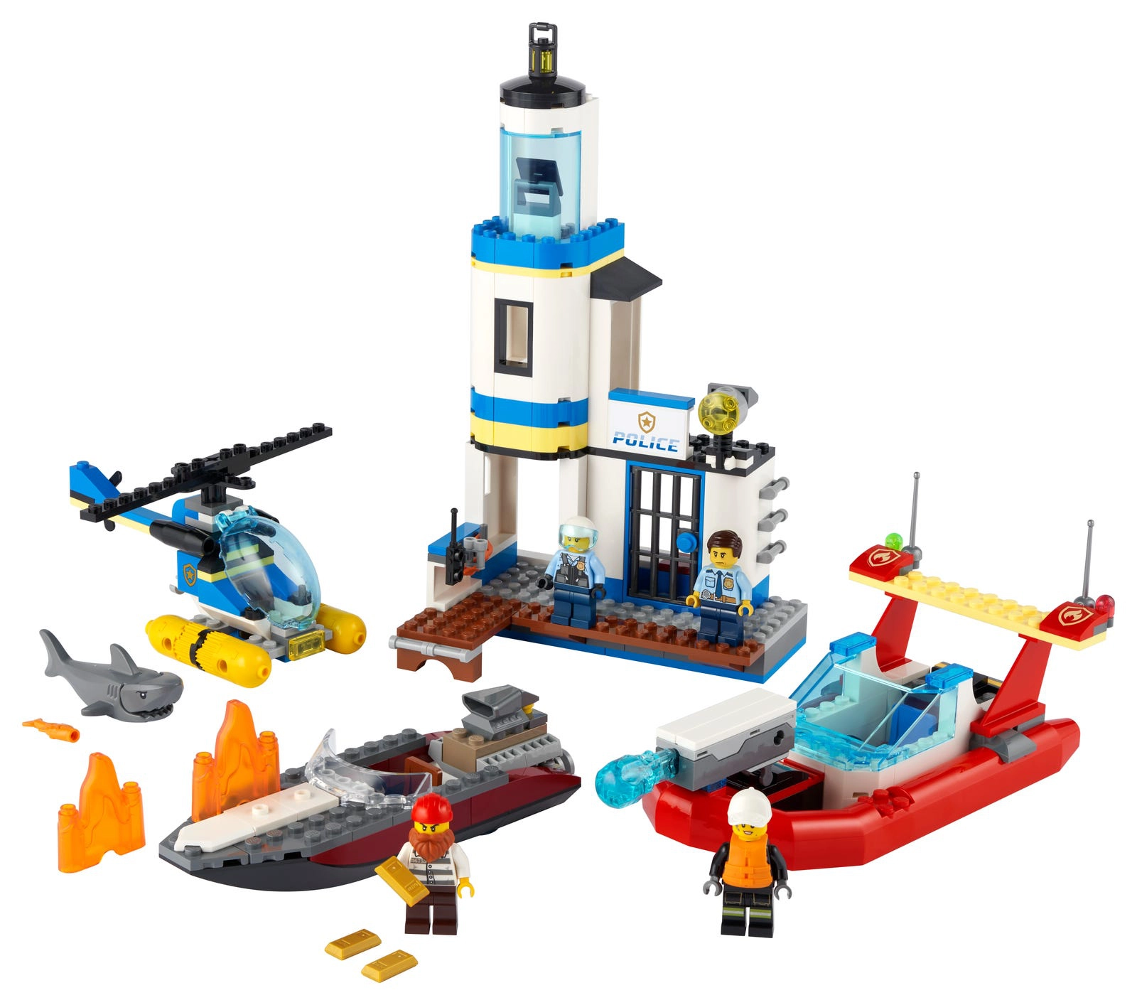 LEGO 60308 Seaside Police and Fire Mission