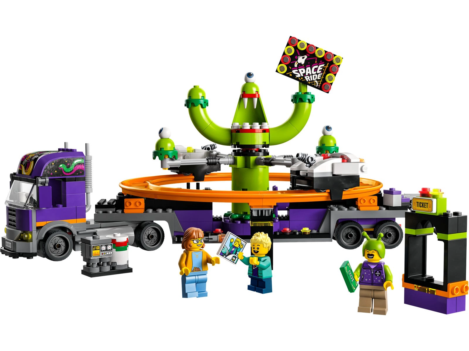 LEGO 60313 Space Ride Amusement Truck