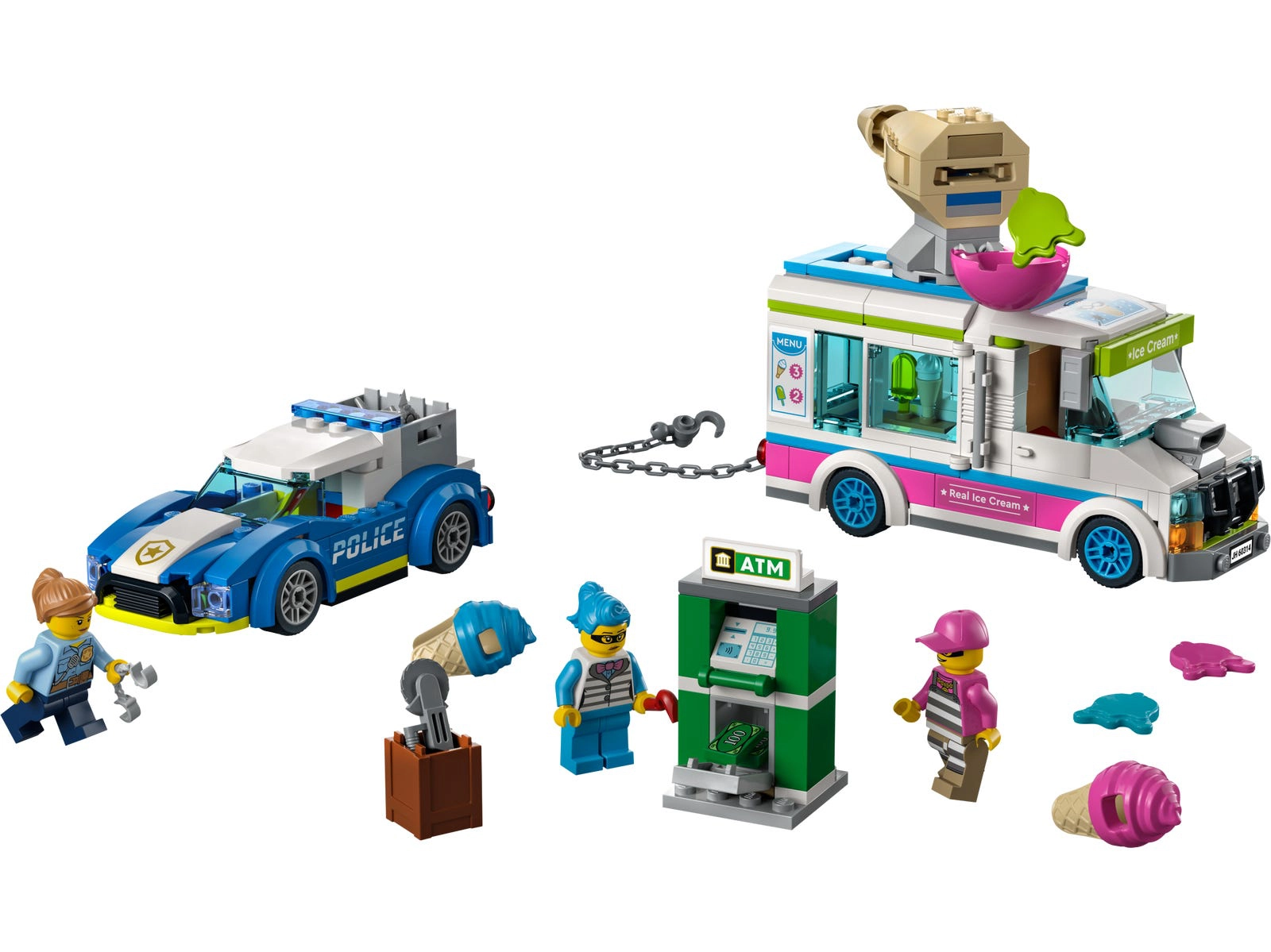 LEGO 60314 Ice Cream Truck Police Chase