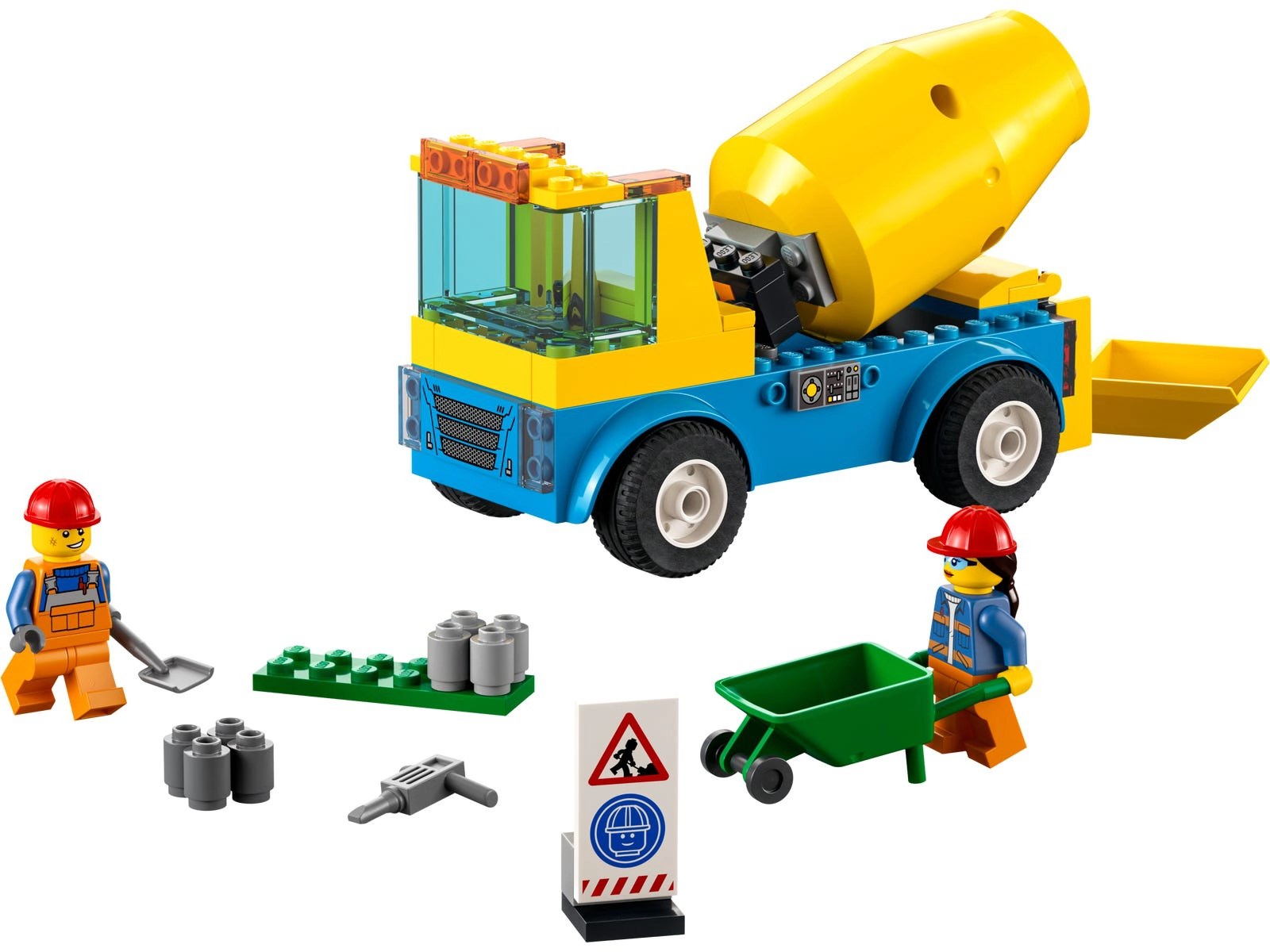 LEGO 60325 Cement Mixer Truck