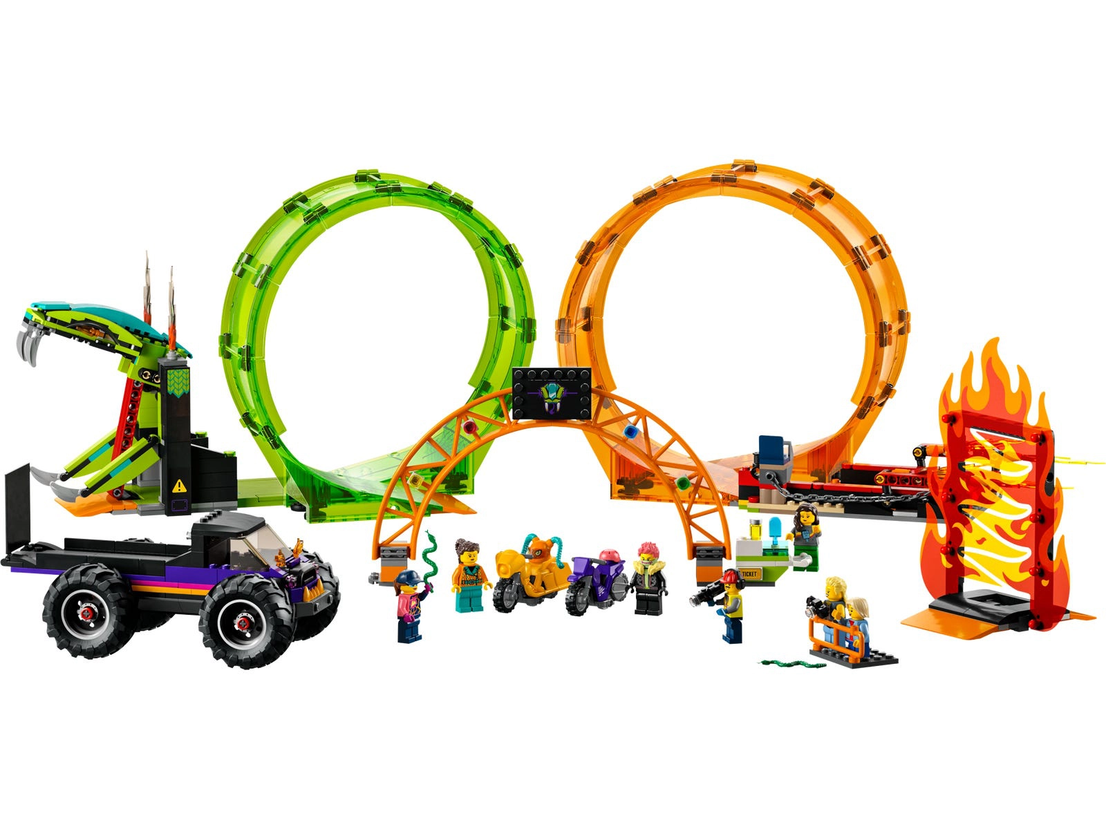 LEGO 60339 Double Loop Stunt Arena