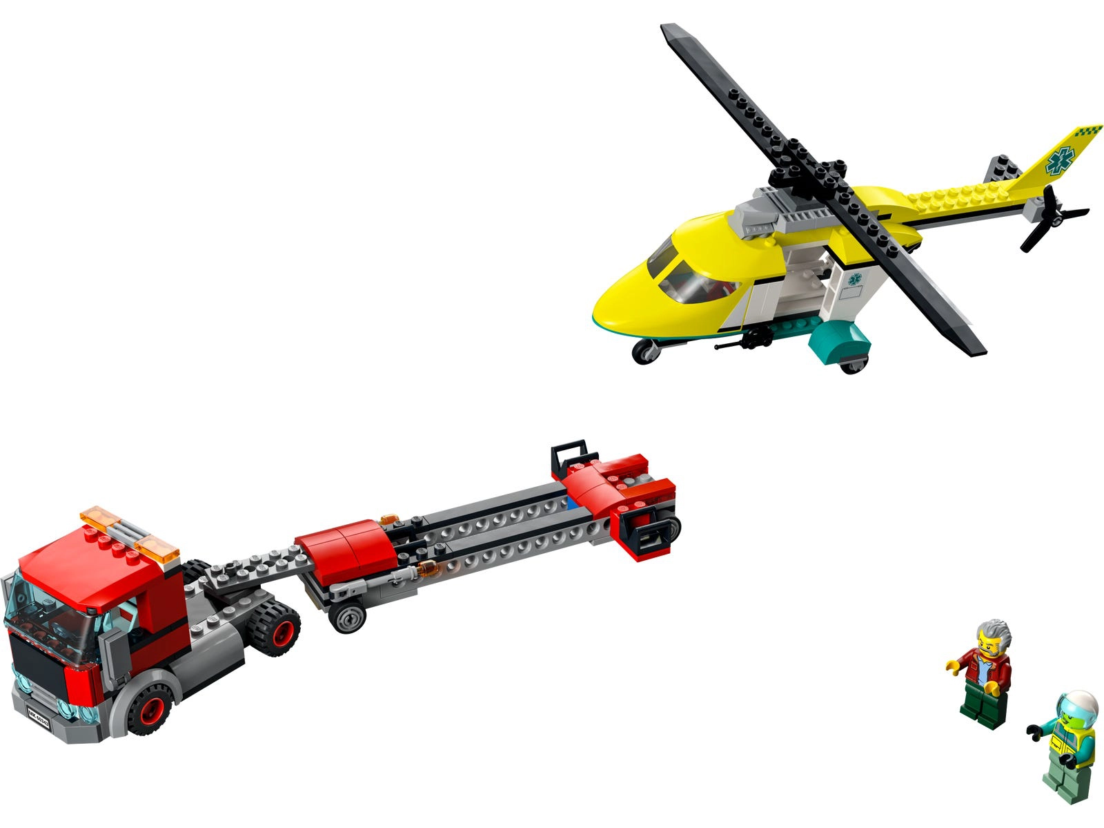 LEGO 60343 Rescue Helicopter Transport