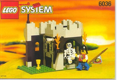 LEGO 6036 Skeleton Surprise