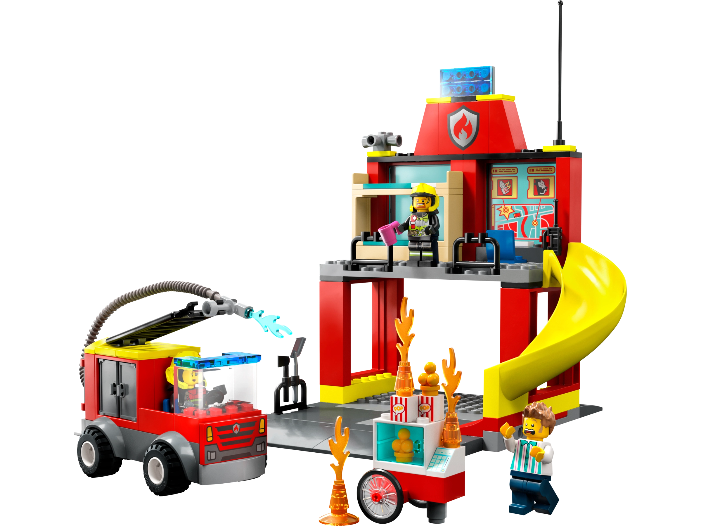 LEGO 60375 Fire Station and Fire Truck