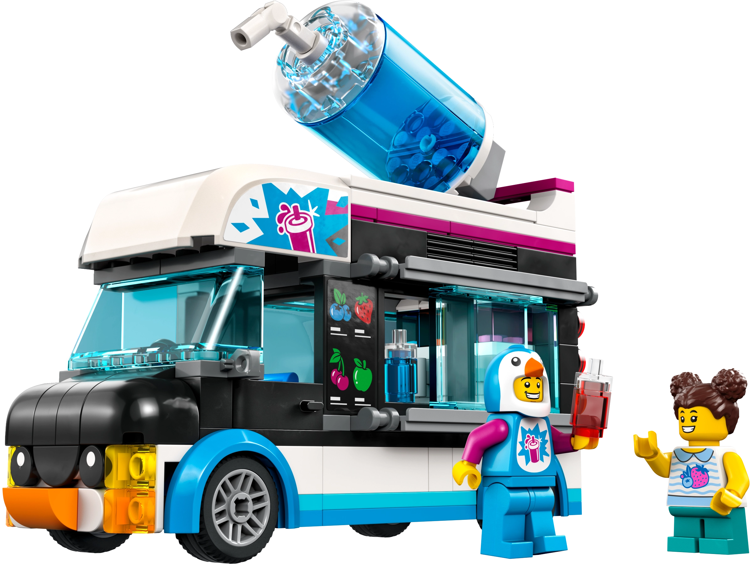 LEGO 60384 Penguin Slushy Van