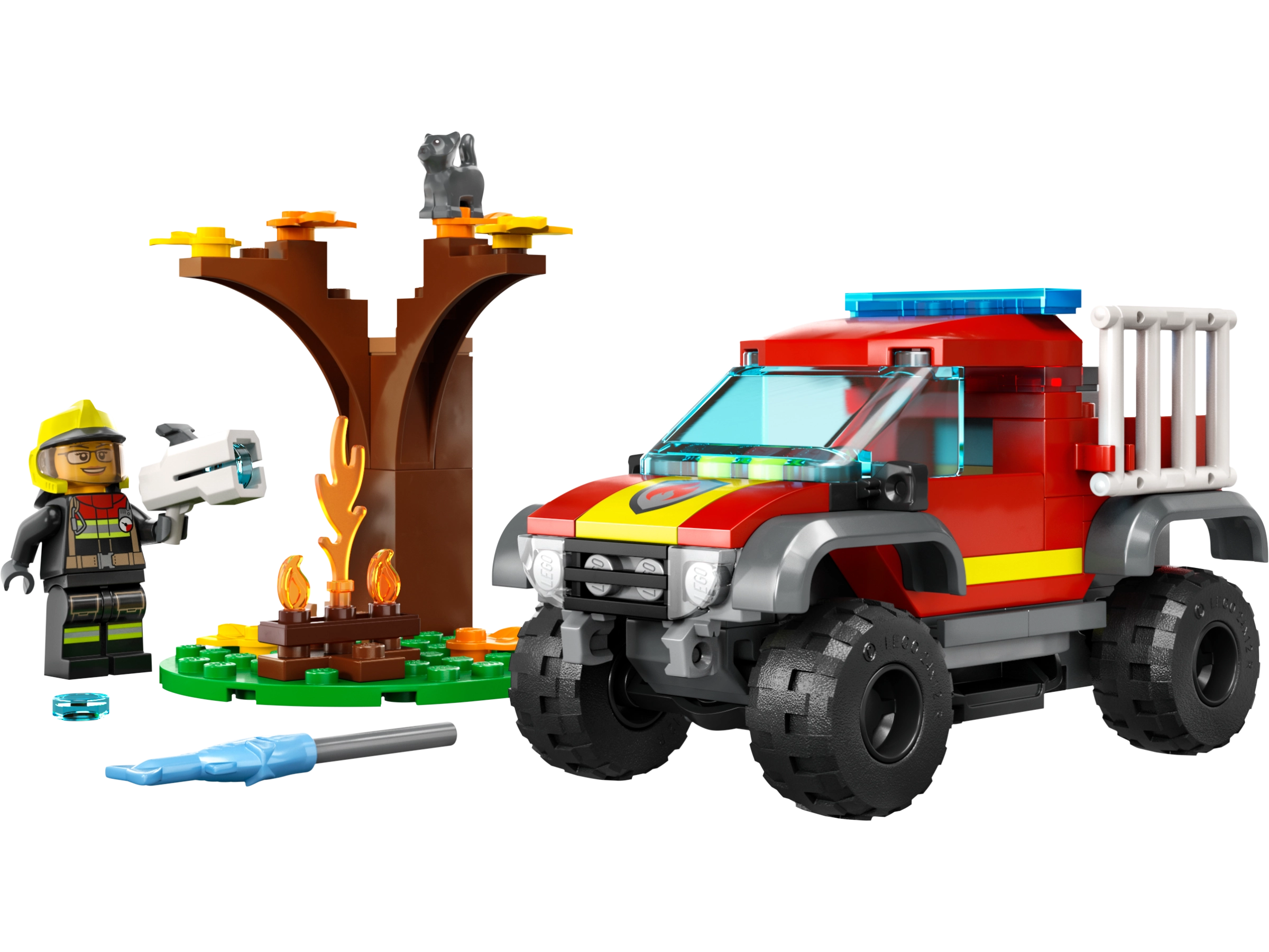 LEGO 60393 4x4 Fire Truck Rescue