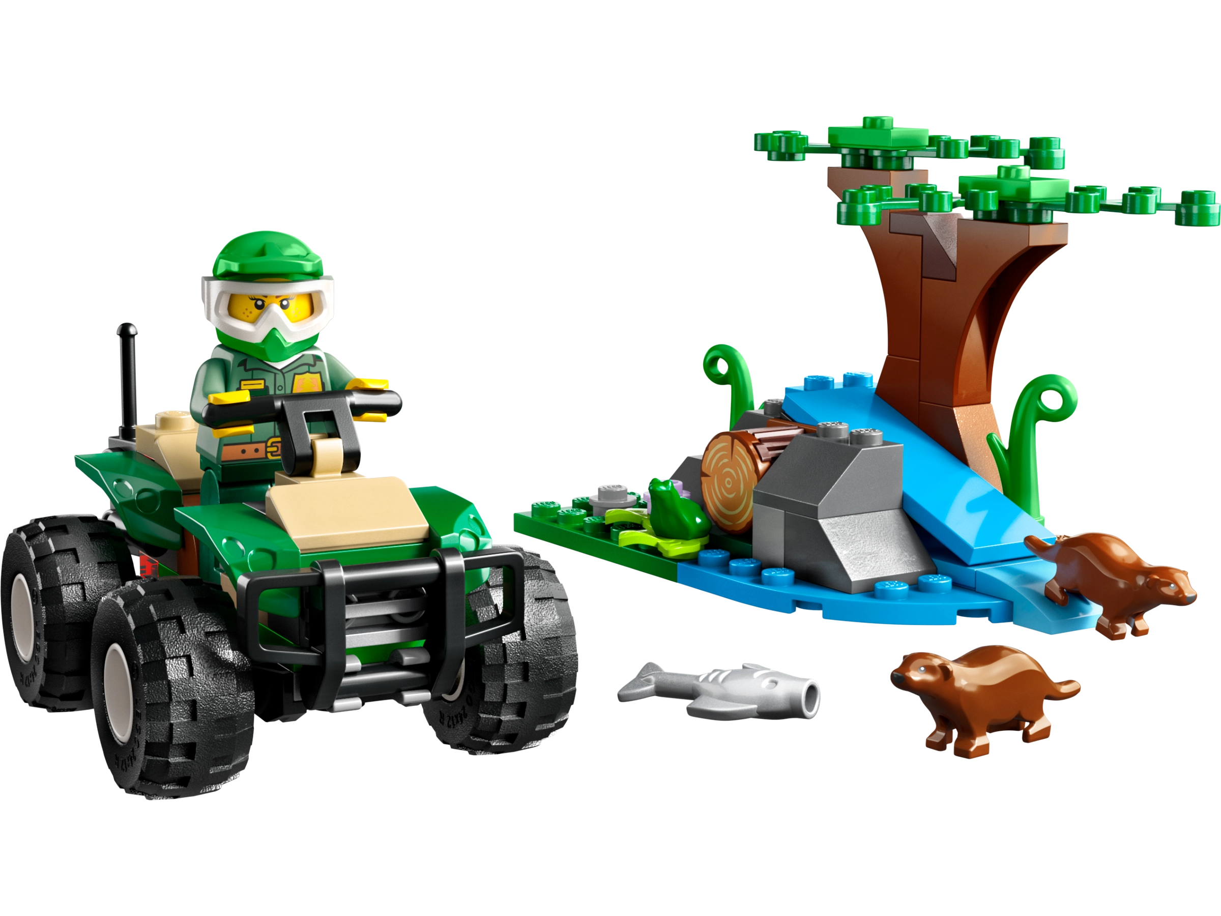 LEGO 60394 ATV and Otter Habitat