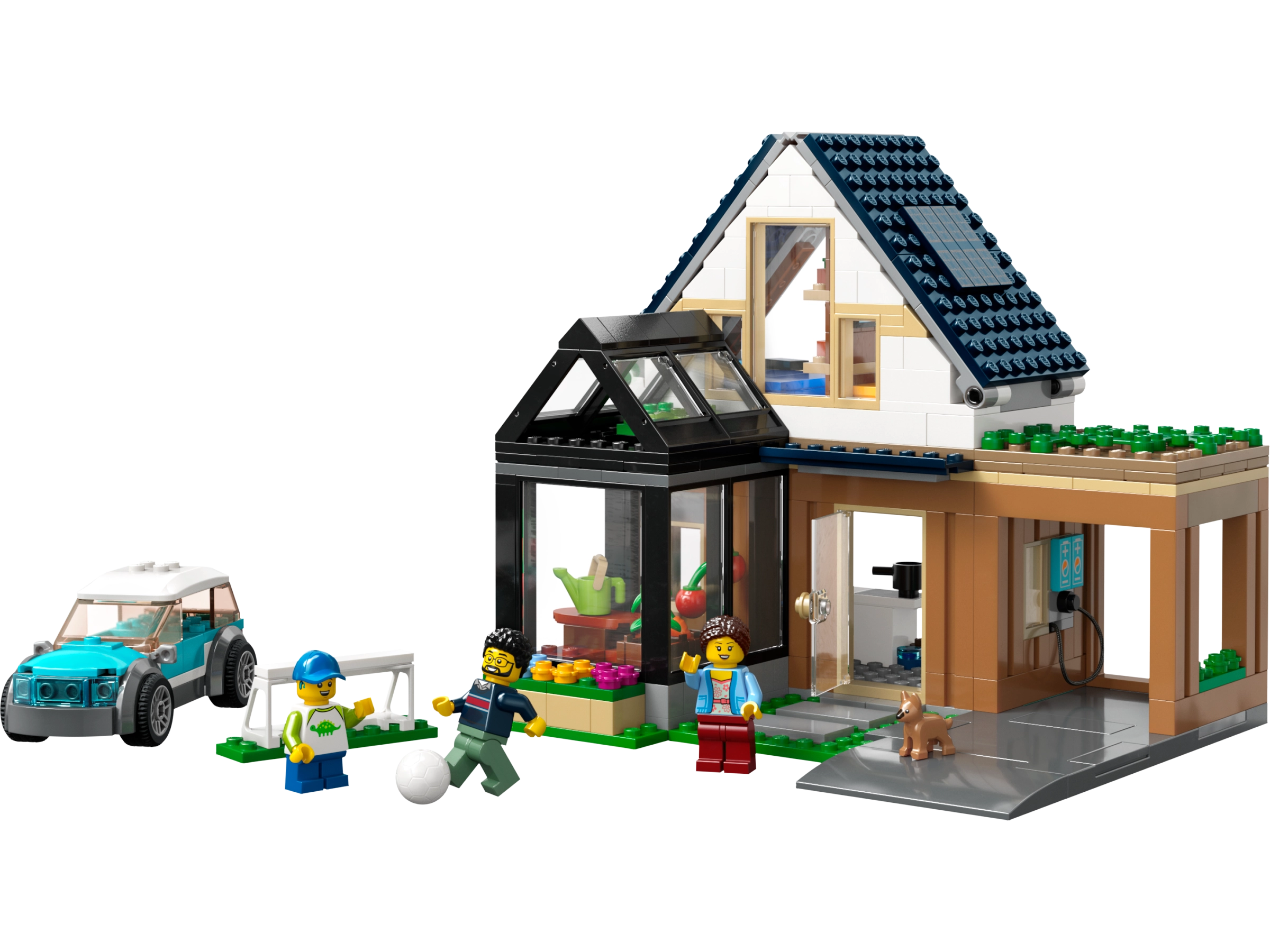 LEGO 60398 Family House and Electric Car