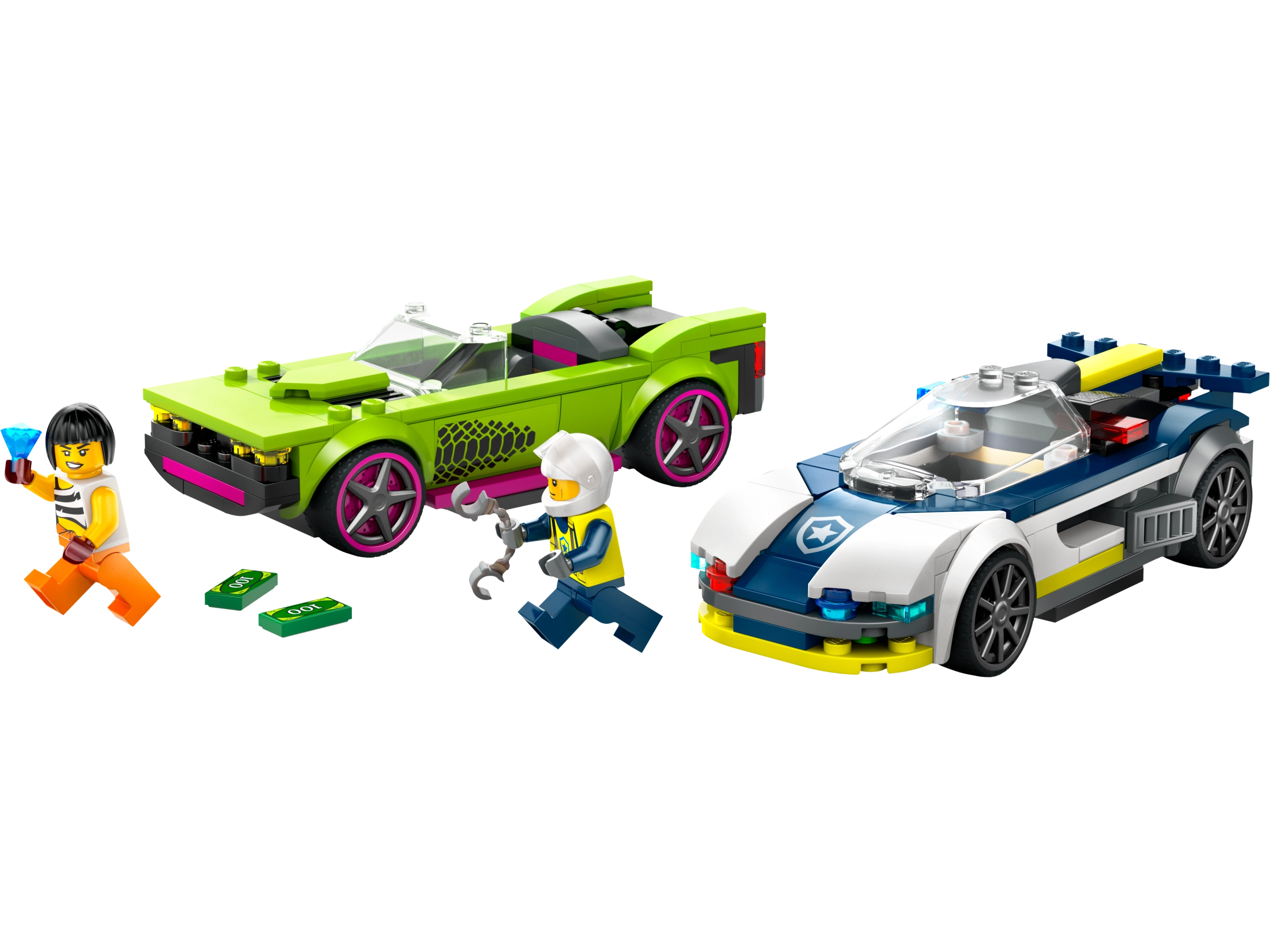 LEGO 60415 Police Car and Muscle Car Chase